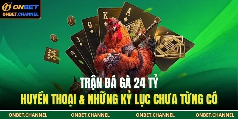 Trận đá gà 24 tỷ không chỉ là cuộc đối đầu