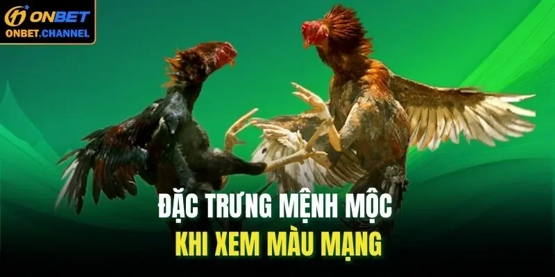 Đặc trưng mệnh mộc khi xem màu mạng